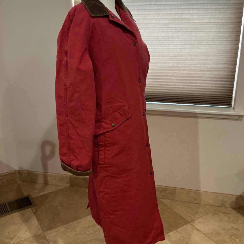 Vintage L.L. Bean Long Barn Jacket Size M - Picture 2 of 10